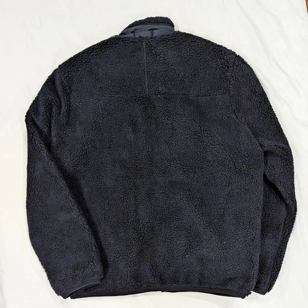 Polo Ralph Lauren Hi-Pile Fleece Jacket Men's Large Dark Blue Sherpa NWT - Picture 2 of 9